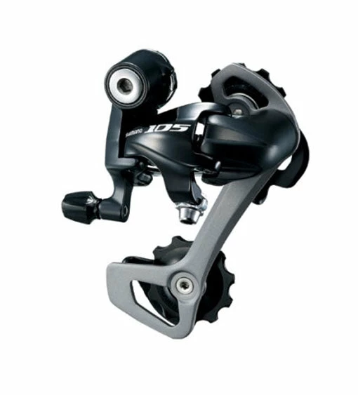 Discount ❤️ Shimano 105 - 5701 Rear Derailleur - GS Medium - Black 🔥 1 Shimano 105 - 5701 Rear Derailleur - GS Medium - Black