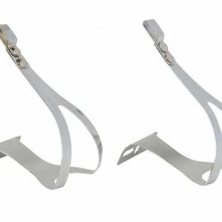 Drivetrain Zefal Christophe Classic Steel Road / Track Bike Toe Clips - S / M