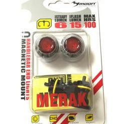 Moon Merak - Magnetic Mount Bar End Light Set Accessories