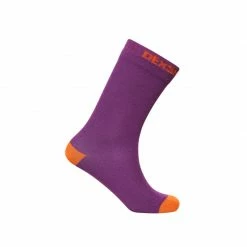 DexShell Ultra Thin - Waterproof Socks - Purple / Orange Clothing