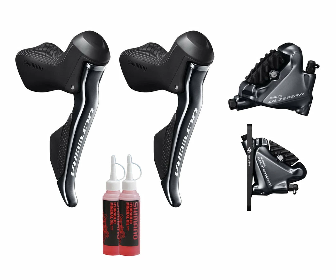 Best deal 🌟 Brake Levers Shimano Ultegra Di2 R8070 Hydraulic Disc - STI Levers - Flat Mount Calipers 👍 1 Brake Levers Shimano Ultegra Di2 R8070 Hydraulic Disc - STI Levers - Flat Mount Calipers