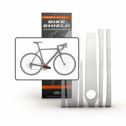 Bike Shield Crank Shield Bike Frame Protector - Clear Accessories