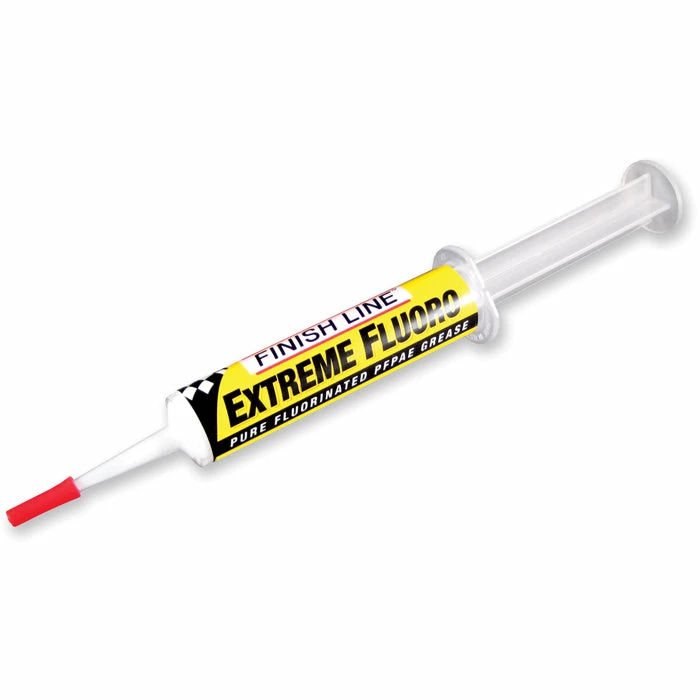 New 👍 Finish Line Extreme Fluoro Pure PFPAE Grease Syringe - 20g Accessories ⭐ 1 Finish Line Extreme Fluoro Pure PFPAE Grease Syringe - 20g Accessories