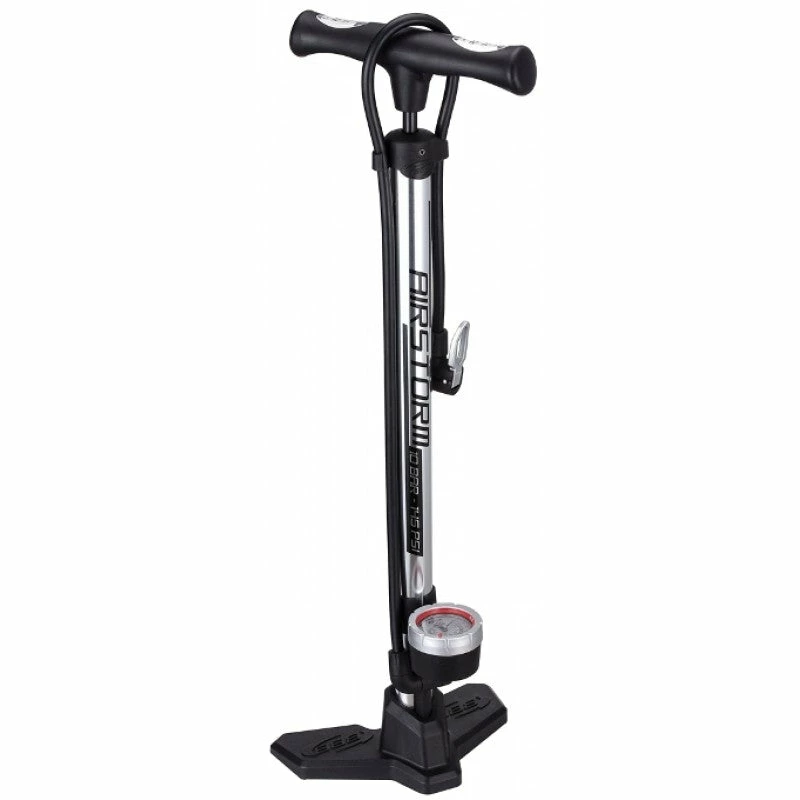 Top 10 🤩 BBB AirStorm Floor Pump BFP-22 - Silver 🔥 1 BBB AirStorm Floor Pump BFP-22 - Silver
