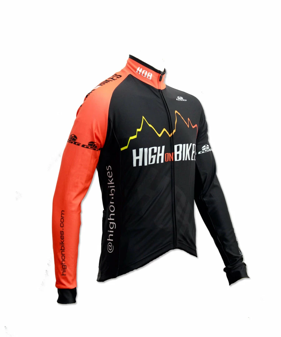 Discount 🥰 High On Bikes V5 - Long Sleeve Cycling Jersey Clothing ✨ 1 High On Bikes V5 - Long Sleeve Cycling Jersey Clothing