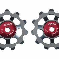 BBB AluBoys Ceramic Jockey Wheels - 11T - Grey - BDP-22 Drivetrain