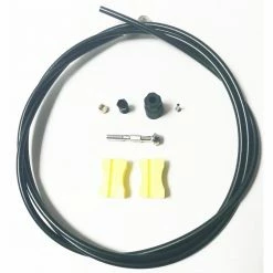 Shimano SM-BH90-SB Brake Hose For XT/XTR - REAR - 1700mm - Black / Silver Brakes