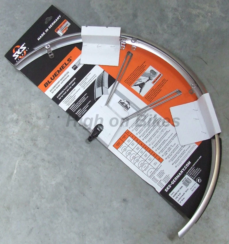 Outlet 😀 SKS Bluemels Road Bike Mudguards 35mm 💯 2 SKS Bluemels Road Bike Mudguards 35mm