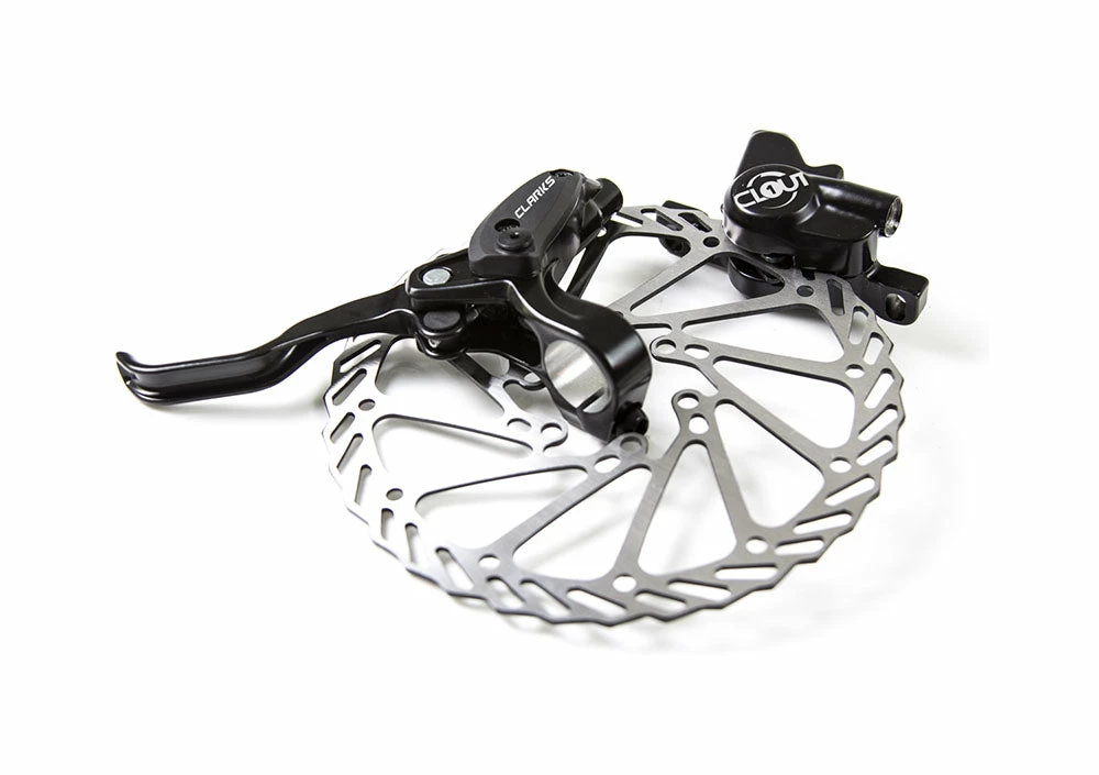 Best Pirce 😀 Clarks Clout1 Hydraulic Disc Brake Set - F & R - 160mm Brakes 😉 3 Clarks Clout1 Hydraulic Disc Brake Set - F & R - 160mm Brakes