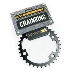 Fat Spanner FS Hardware Road Bike Alloy Chainring - Shimano 4 Bolt - 34T - 11 Speed - 110mm Drivetrain