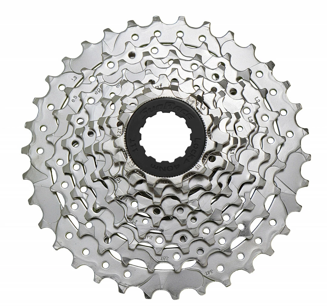 Budget 🎁 Drivetrain SunRace CSM96 Cassette 9 Speed - Silver 🥰 1 Drivetrain SunRace CSM96 Cassette 9 Speed - Silver