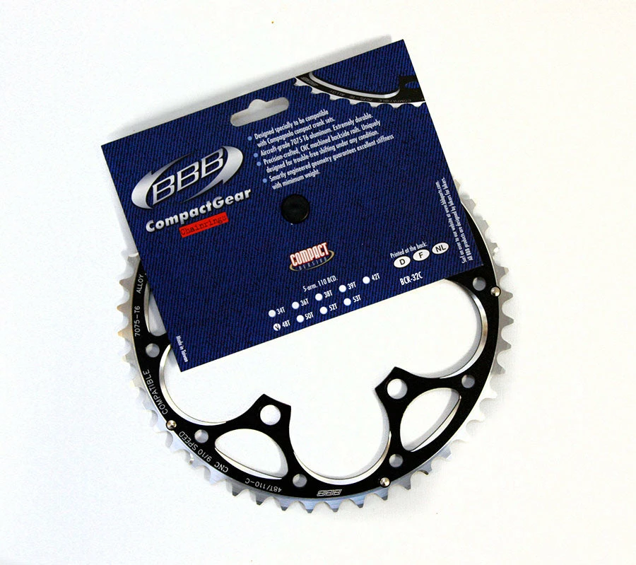 Best Pirce 🧨 BBB CompactGear Chainring Campagnolo BCR-32C 9 /10 110mm Drivetrain ✔️ 2 BBB CompactGear Chainring Campagnolo BCR-32C 9 /10 110mm Drivetrain
