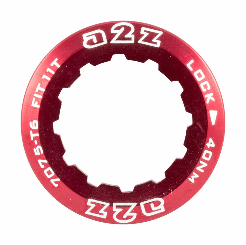 Wholesale ✔️ A2Z Alloy Road Bike Cassette Lock Ring 11T Shimano / Sram - CS-11T Drivetrain 👍 4 A2Z Alloy Road Bike Cassette Lock Ring 11T Shimano / Sram - CS-11T Drivetrain