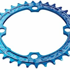 Drivetrain Race Face Narrow Wide Single Chainring - 104mm - Blue