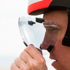 MET Drone Time Trial Aero Cycling Helmet With Magnetic Visor Clothing