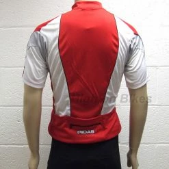Clothing MIDAS Short Sleeve Cycling Jersey / Top Red Small