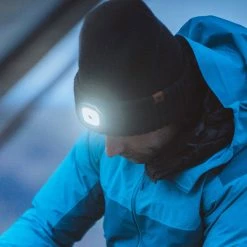 SealSkinz Waterproof Cold Weather LED Roll Cuff Beanie Hat Clothing