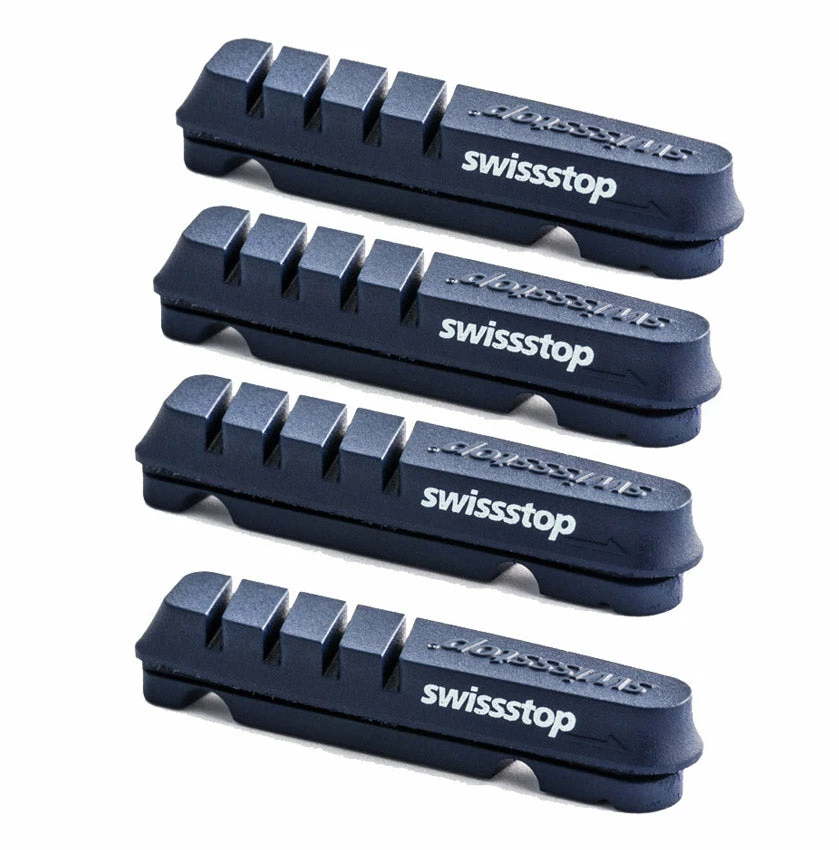 Discount 🤩 Swissstop Flash EVO - BXP Blue - Road Bike Brake Pads - Shimano / Sram Brakes ✔️ 1 Swissstop Flash EVO - BXP Blue - Road Bike Brake Pads - Shimano / Sram Brakes