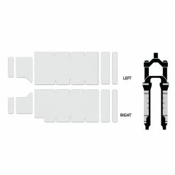 Lizard Skins Fork Protector - Clear