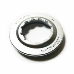 Brakes Shimano Centre Lock Brake Disk Lockring - Silver