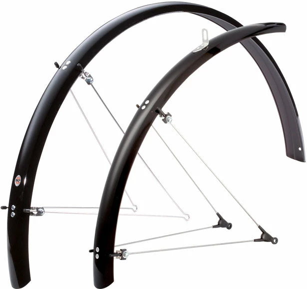 Outlet 😀 SKS Bluemels Road Bike Mudguards 35mm 💯 1 SKS Bluemels Road Bike Mudguards 35mm