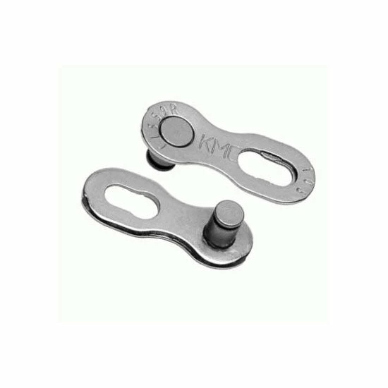 Budget 👏 KMC 10 Missing Link For KMC Or Shimano 10 Speed Chain - Silver ❤️ 1 KMC 10 Missing Link For KMC Or Shimano 10 Speed Chain - Silver