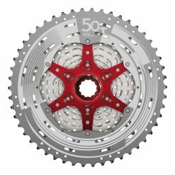 Sunrace CSMZ90 - 12 Speed Wide Range MTB Cassette - Silver - 11-50