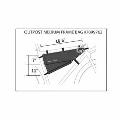 Blackburn Outpost Frame Bag - Medium