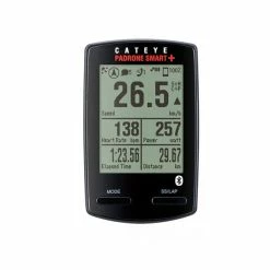 Computers Cateye Padrone Smart + Wireless Bike Computer CC-SC100B - Black