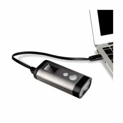 Ravemen PR1200 Front Light - USB Rechargeable - Grey Accessories