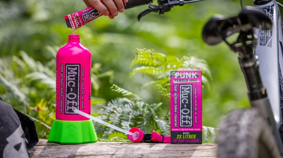 New 😉 Muc Off Muc-Off Punk Powder Bike Cleaner - 4 Pack & Spray Bottle Bundle Accessories ❤️ 6 Muc Off Muc-Off Punk Powder Bike Cleaner - 4 Pack & Spray Bottle Bundle Accessories