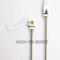 A2Z Alloy TITANIUM Bike Wheel Quick Release Levers