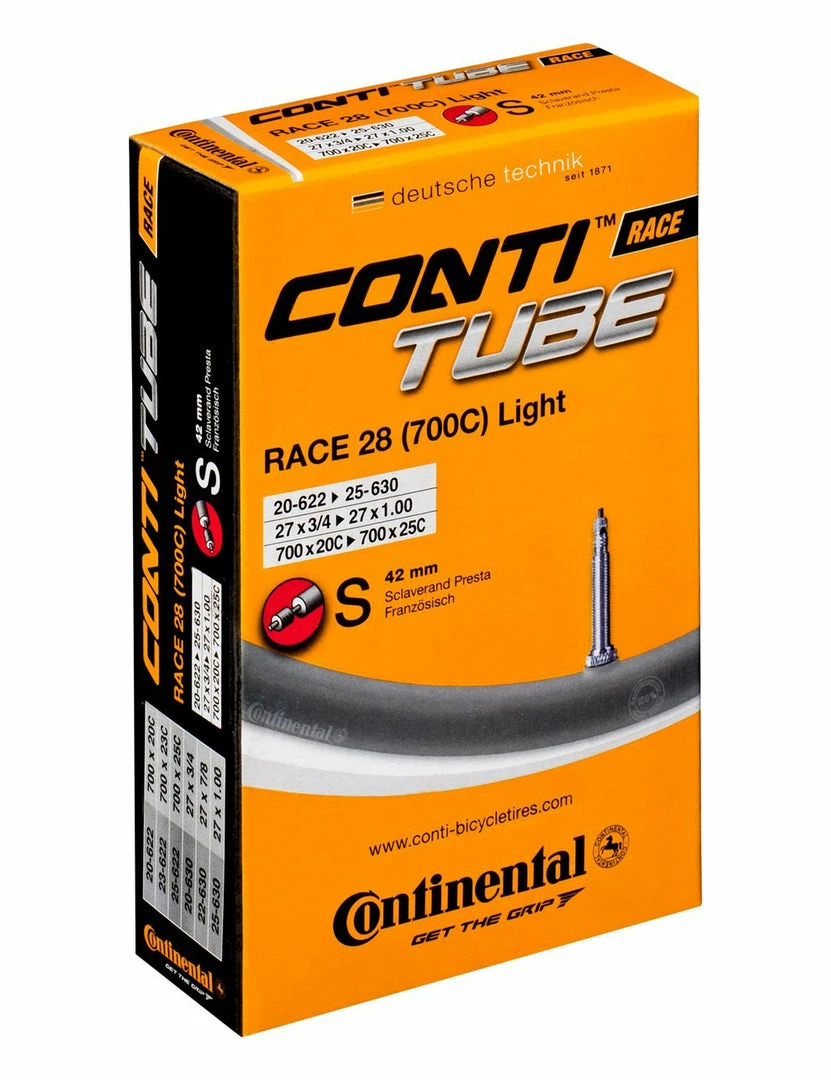 Top 10 🤩 Wheels & Tyres Continental Race 28 Light Road Bike Inner Tube 700c X 20-25 Presta - 42mm 🧨 1 Wheels & Tyres Continental Race 28 Light Road Bike Inner Tube 700c X 20-25 Presta - 42mm