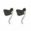 Tektro RL341 Short Reach Aero Brake Levers - Black Hoods / Silver Lever