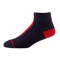 Clothing SealSkinz Road Socklet - Black / Red