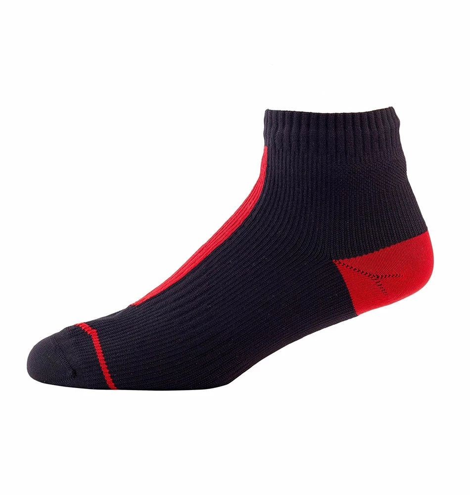 New π Clothing SealSkinz Road Socklet - Black / Red β¨ 1 Clothing SealSkinz Road Socklet - Black / Red