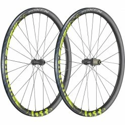 Token RoubX Carbon Disc Gravel 700c / 29" Wheelset - NEON