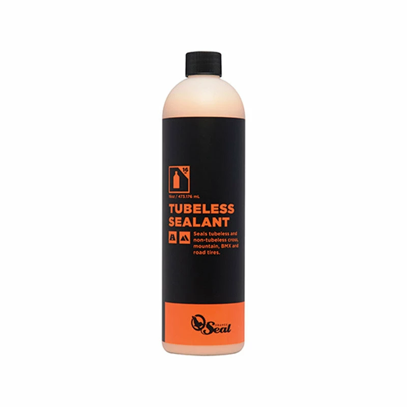 New 🤩 Orange Seal Tubeless Tyre Sealant - 16oz Wheels & Tyres ⭐ 1 Orange Seal Tubeless Tyre Sealant - 16oz Wheels & Tyres
