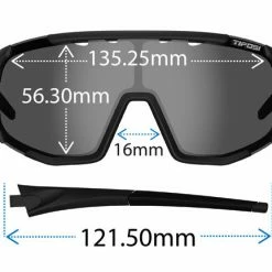 Clothing Tifosi Sledge - Interchangeable - Clarion Lens Sunglasses