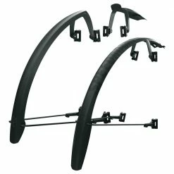 SKS Speedrocker 700c Gravel Bike Mudguard Set - Black