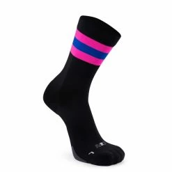 M2O Stripe Crew Plus Socks