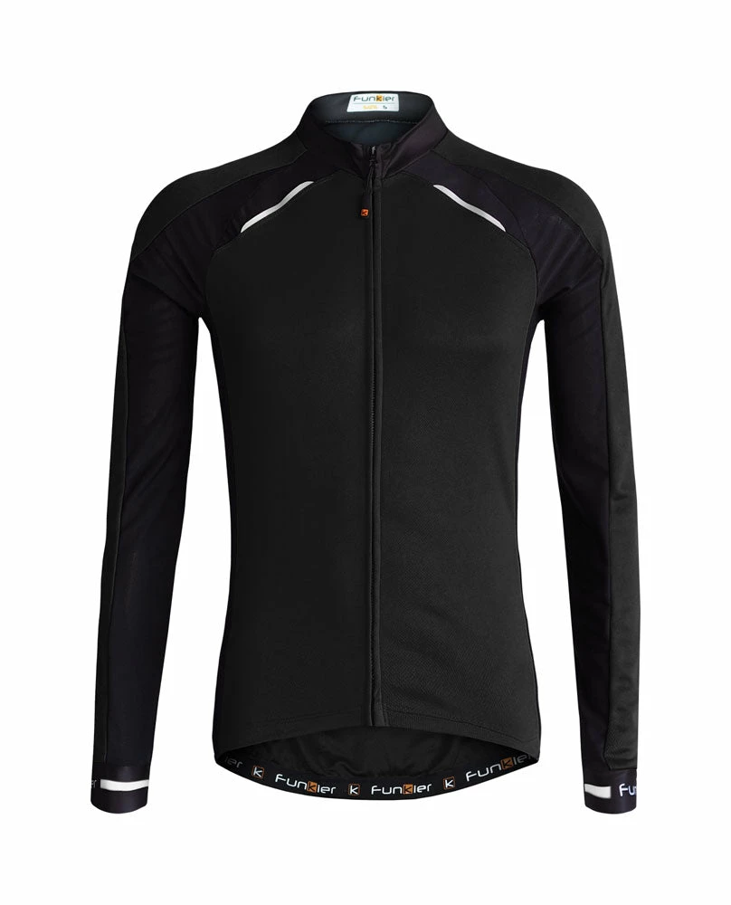 Wholesale 🎁 Clothing Funkier Talana Thermal Long Sleeve Jersey - Black 😀 3 Clothing Funkier Talana Thermal Long Sleeve Jersey - Black