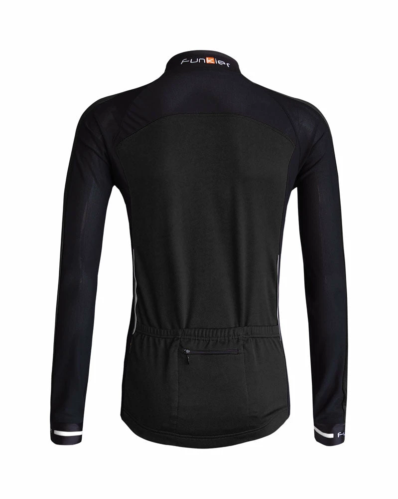 Wholesale 🎁 Clothing Funkier Talana Thermal Long Sleeve Jersey - Black 😀 2 Clothing Funkier Talana Thermal Long Sleeve Jersey - Black