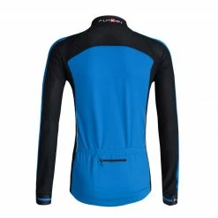 Funkier Talana Thermal Long Sleeve Jersey - Blue / Black Clothing