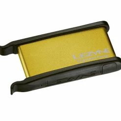 Accessories Lezyne Lever Patch Kit - Bike Puncture Repair Kit - Gold