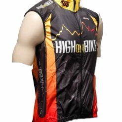 High On Bikes V2 - Sleeveless Cycling Gilet / Vest Clothing