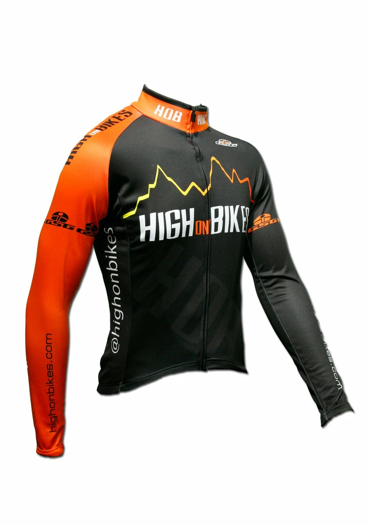 Hot Sale 🎉 High On Bikes V4 - Long Sleeve Cycling Jersey 😉 1 High On Bikes V4 - Long Sleeve Cycling Jersey