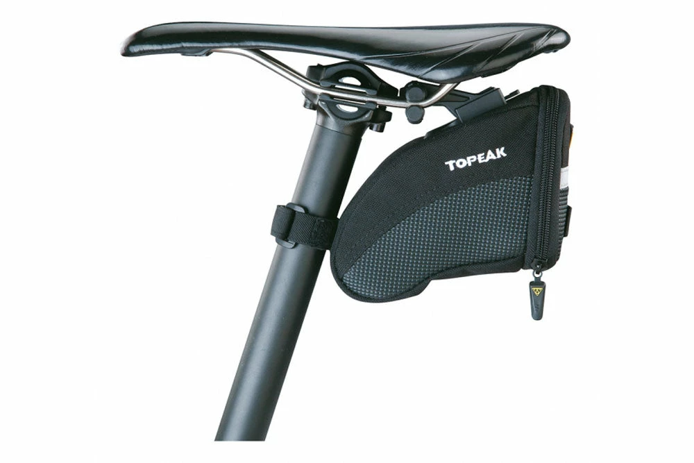 Budget 🔥 Accessories Topeak Aero Wedge Pack - Clip - Saddle Bag - Large 😀 2 Accessories Topeak Aero Wedge Pack - Clip - Saddle Bag - Large