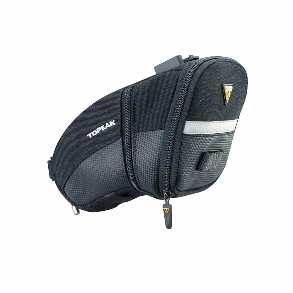 Budget 🔥 Accessories Topeak Aero Wedge Pack - Clip - Saddle Bag - Large 😀 1 Accessories Topeak Aero Wedge Pack - Clip - Saddle Bag - Large