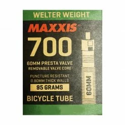 Maxxis Welterweight Road Bike Inner Tube - 60mm - Presta Wheels & Tyres